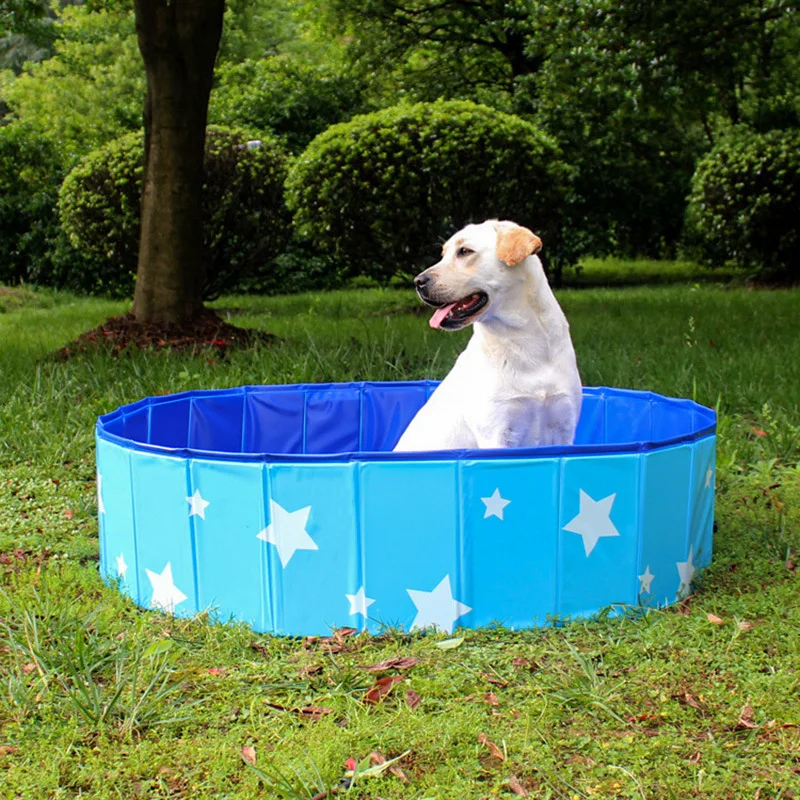 Bañera plegable para mascotas – Piscina portátil PVC perros y gatos - imagen 3