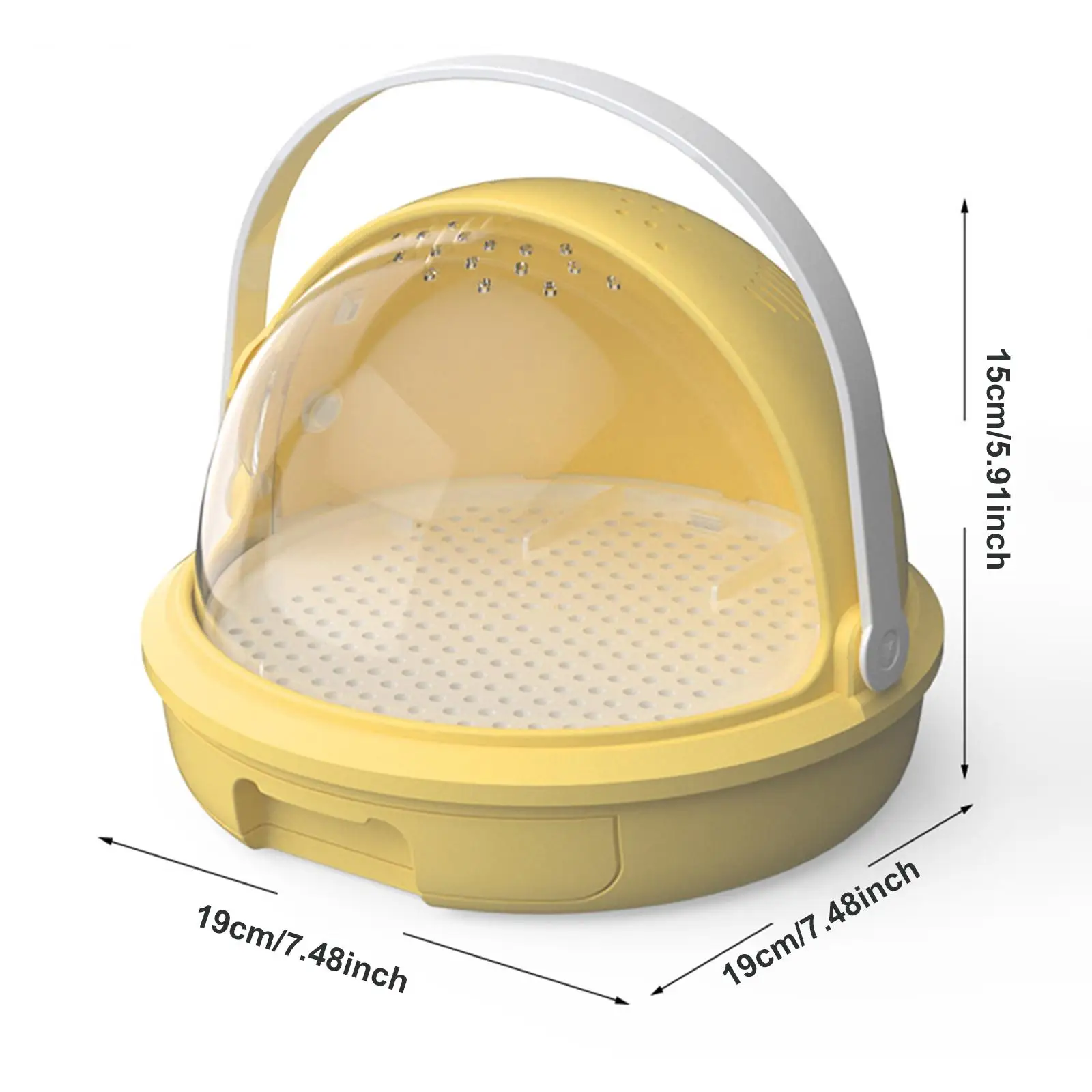Silkworm Breeding Box Versatile Sturdy Boys Ventilated Holes Learning Feeding Box