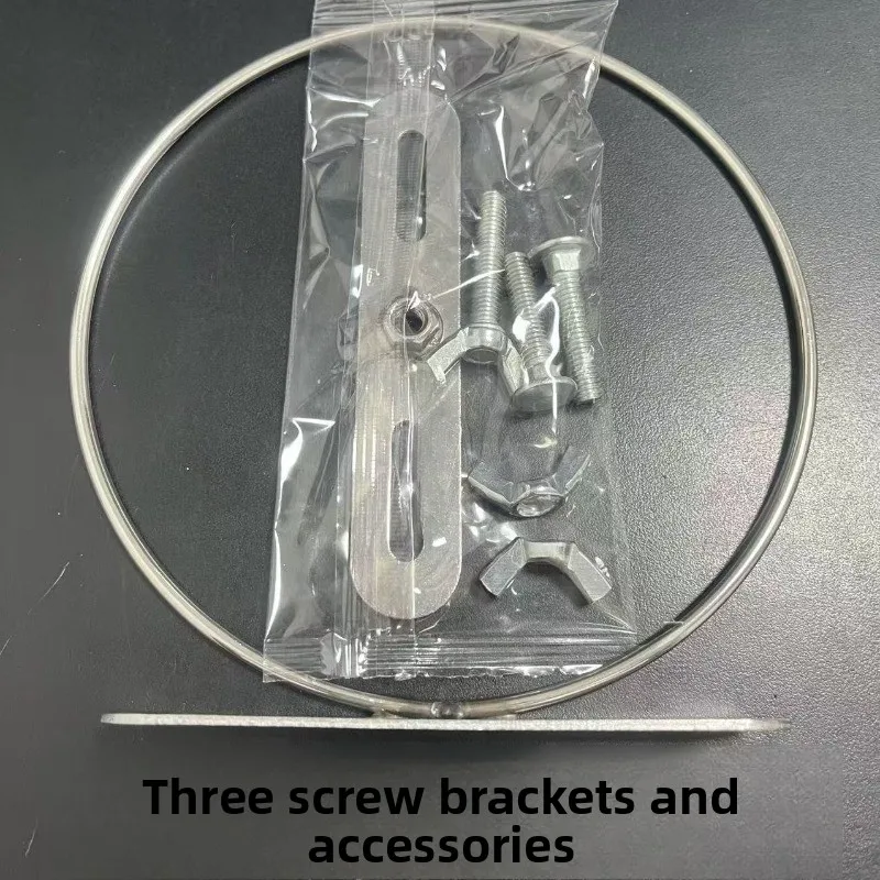 Cuenco de comida de acero inoxidable para mascotas, fácil limpieza, lata gruesa profunda, tornillos fijos, jaula colgante, cuenco de agua antideslizante para mascotas, accesorios de alimentación - imagen 3