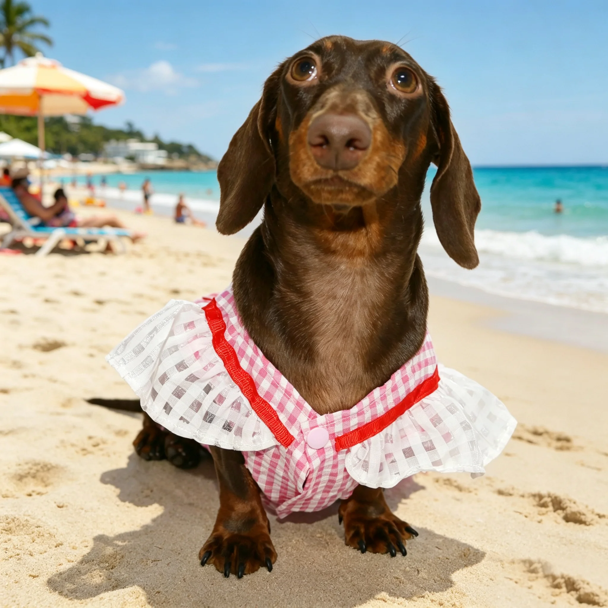 Sudadera cuello alto para perro salchicha – ideal entretiempo - imagen 4