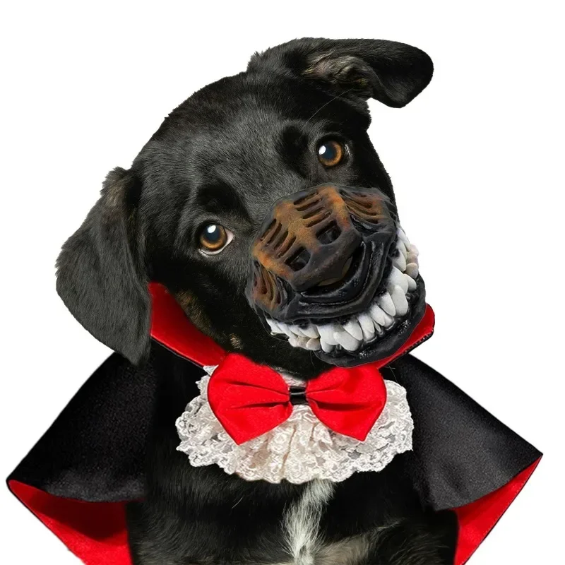 Disfraces de Halloween para mascotas, capa de vampiro para perro pequeño, gato, gatito, cachorro, vestido Kawaii, ropa para mascotas, accesorios para gatos, regalo - imagen 2
