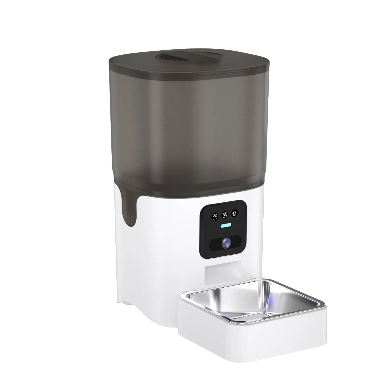 Nuevo Alimentador inteligente para mascotas, alimentador de vídeo gran angular, conexión Bluetooth, entrega automática de alimentos para perros y gatos - imagen 5