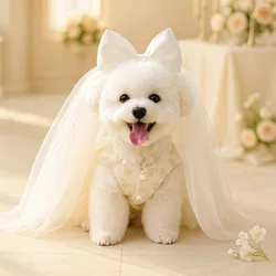 Vestidos de boda formales para perros y gatos – Vestimenta gala