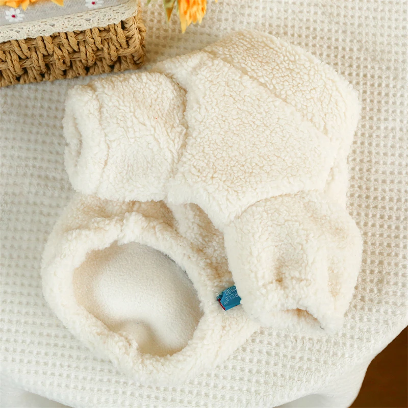 Ropa de invierno con letras a la moda para Bulldog Francés, sudadera esponjosa a prueba de viento, forro polar grueso transpirable, abrigo para perro de Nueva York - imagen 2