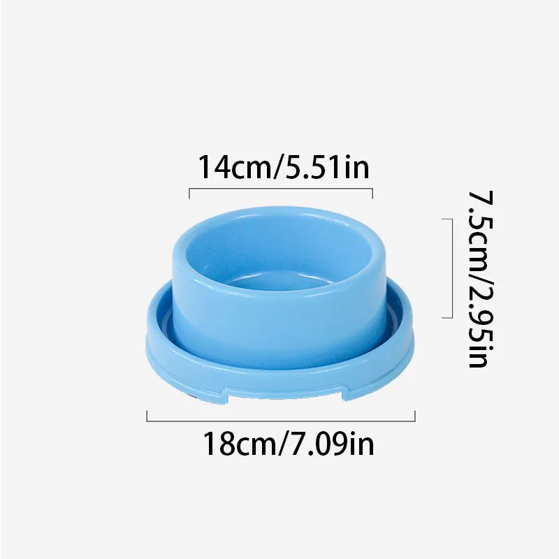 Comedero doble antideslizante para perros y gatos – Cuencos para comida y agua - imagen 5