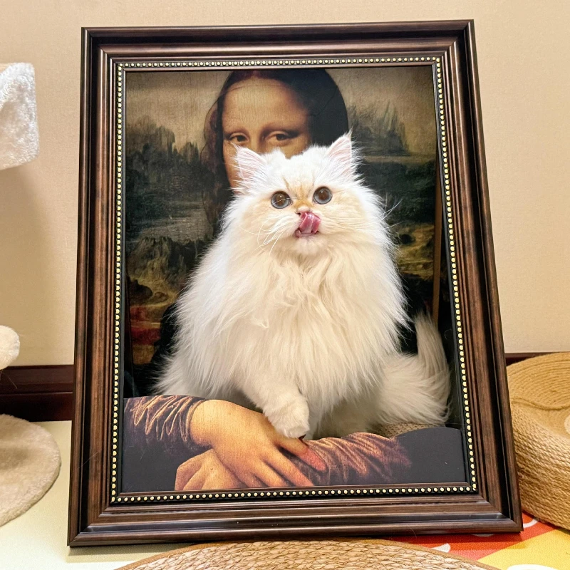 Cama creativa para gatos, marco de imagen divertido, camas para gatos, tablero rascador para gatos, cama para gatitos, accesorios para cachorros y gatitos, cajas de muebles - imagen 3