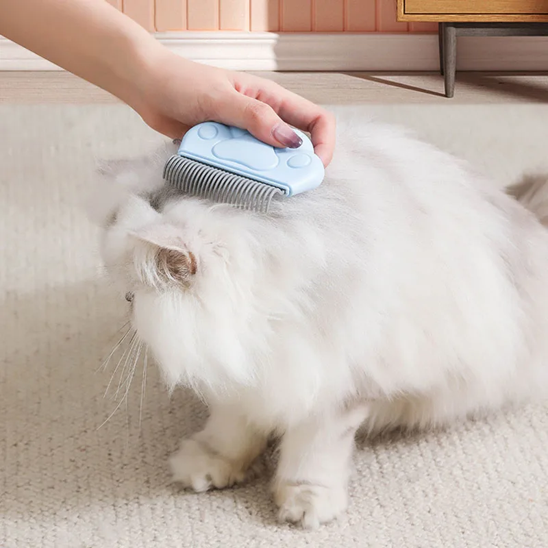 Cepillo masaje quitapelos para gatos y perros: elimina pelo suelto - imagen 4