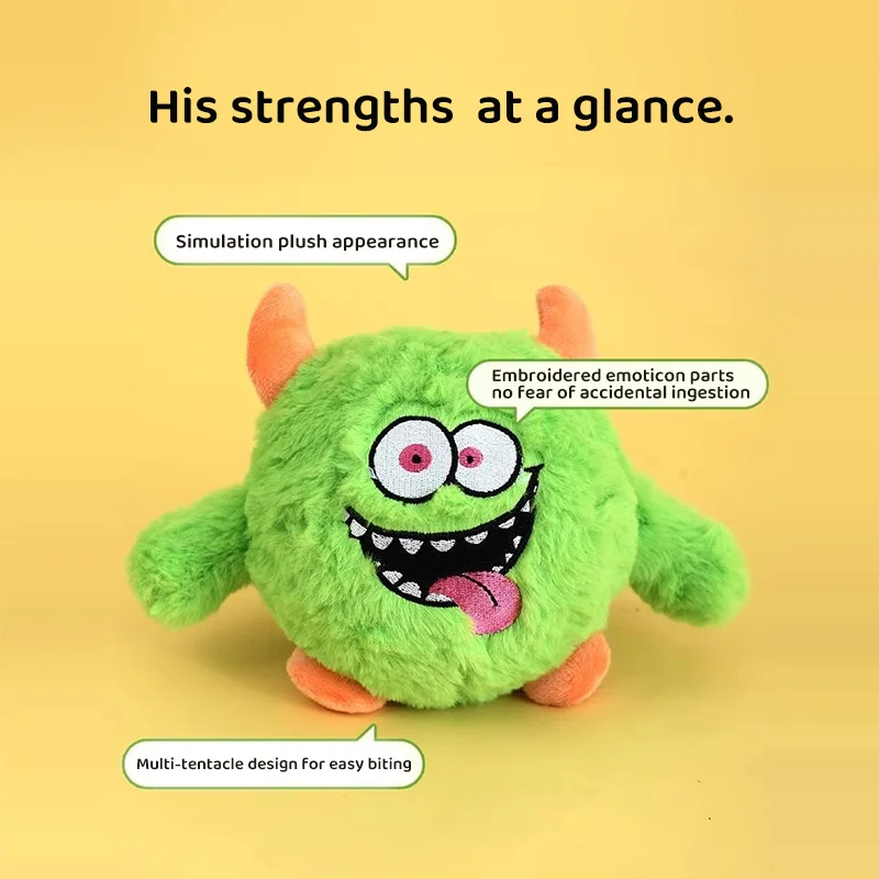 HOOPET Cute Dog Plush Toys for Big Breeds Durable ChewToy Interactive Fun for Engaging Playtime Pet Supplies Dog Accessories - imagen 2