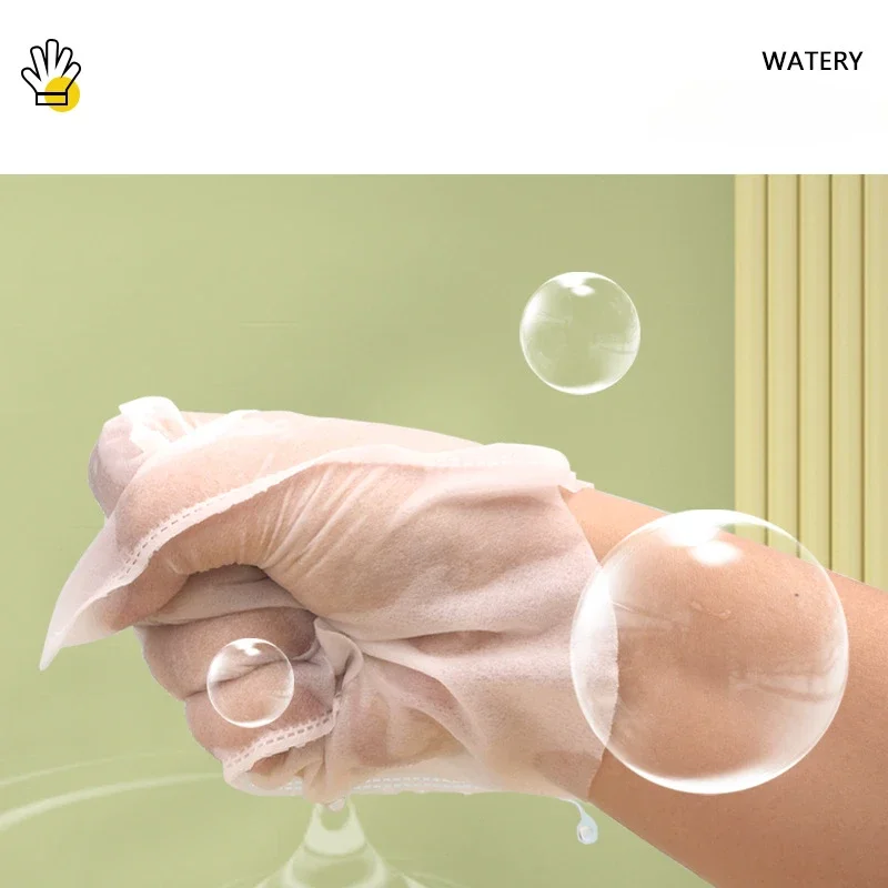 Guantes de limpieza desechables para mascotas, toallitas suaves sin enjuague, para gatos, perros, SPA, baño, masaje, tela No tejida - imagen 4