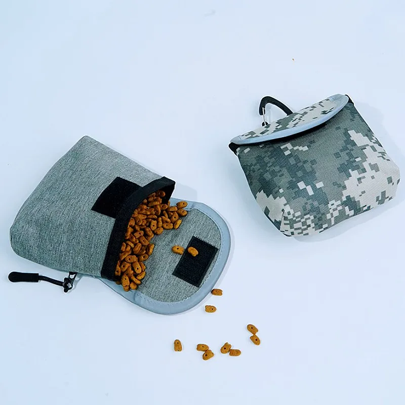 Dispensador de bolsas para excrementos de perros, soporte portátil para bolsas de excrementos de perros, bolsas de aperitivos para entrenamiento de perros, bolsas de almacenamiento colgantes para caminar - imagen 4