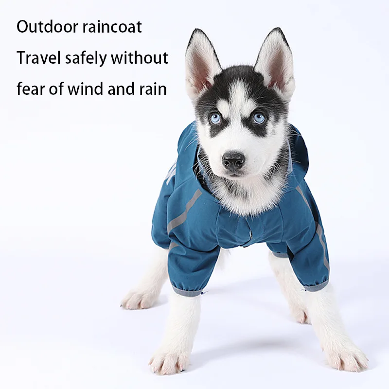 Ropa impermeable para perros pequeños, abrigos de lluvia para mascotas, chaqueta impermeable para cachorros, tira reflectante, Yorkie, Chihuahua, producto para mascotas - imagen 2
