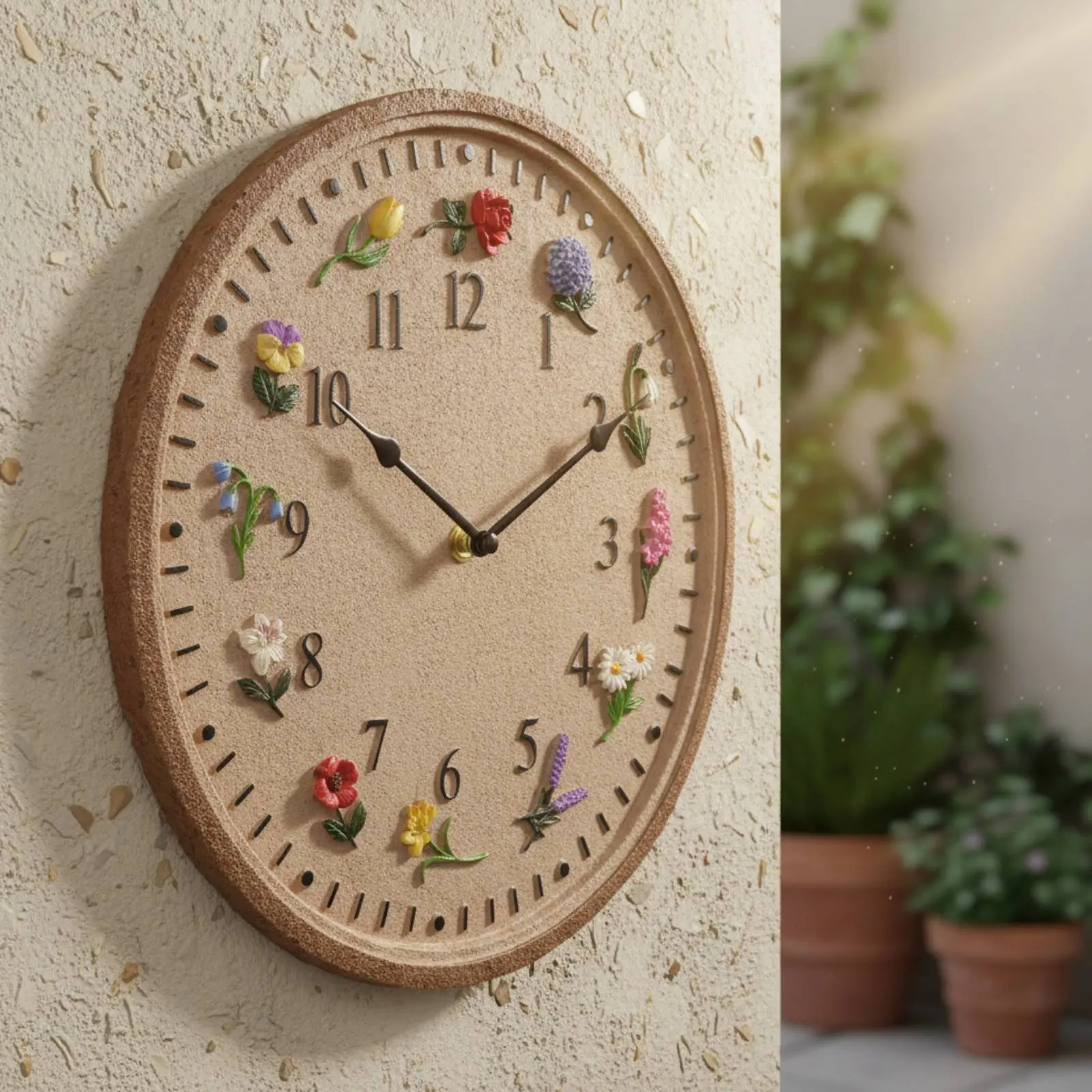 Reloj de pared exterior IP44 impermeable 3D diseño europeo para piscina - imagen 3