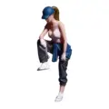 Standing on leg