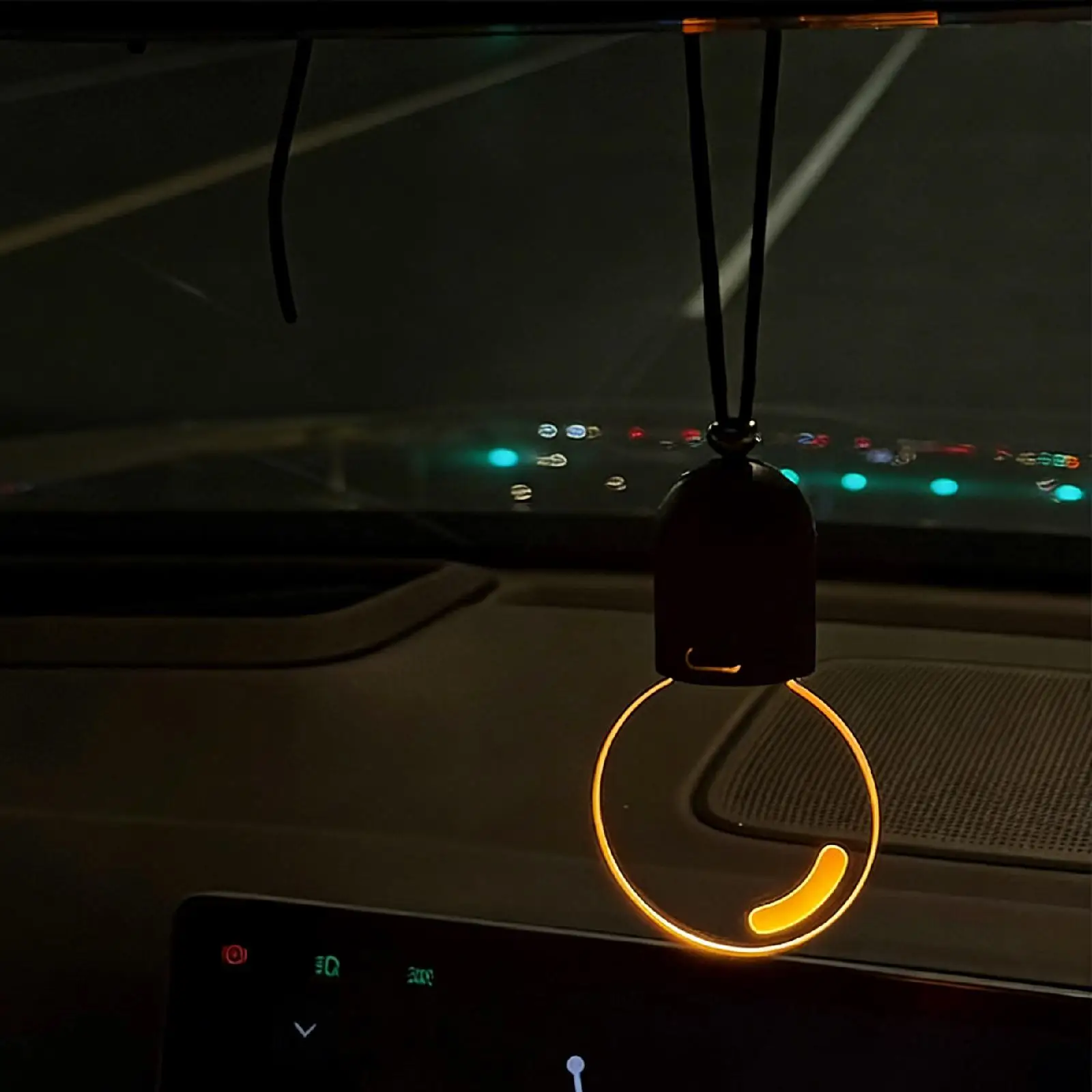 Lámpara decorativa ajustable para interior de coche con gatos y perros - imagen 4