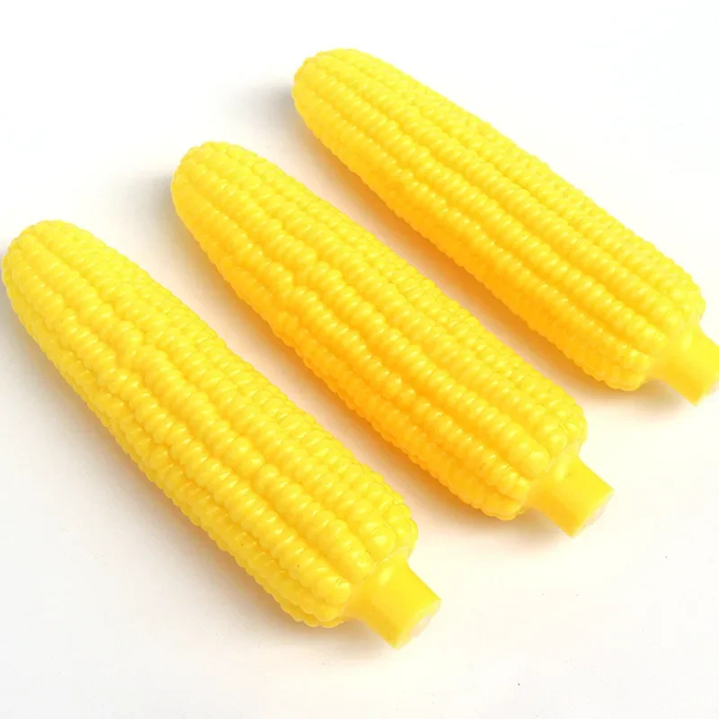 Palo de Navidad para perros y cachorros, látex, forma de maíz, resistente a mordeduras, juego interactivo, juguete para masticar, accesorios para mascotas