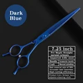 Deep blue 7.25 inch