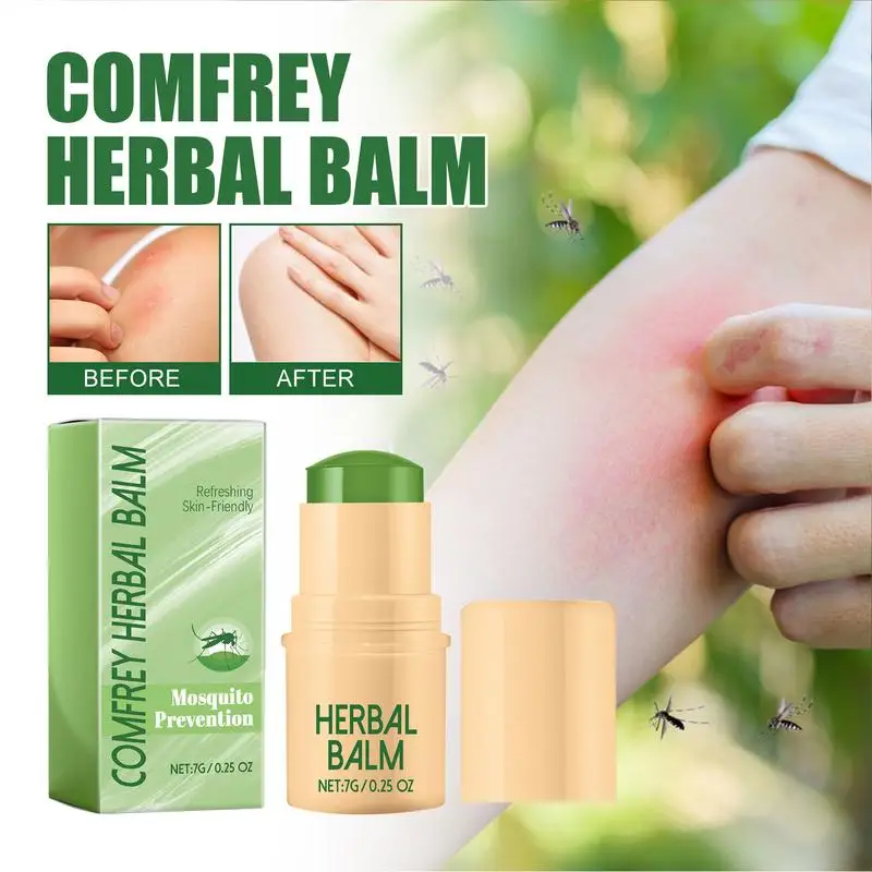 Bálsamo para morder al aire libre, bálsamo botánico, crema suave para morder la piel, calmante de larga duración, bálsamo para después de morder, crema no grasa para exteriores - imagen 5