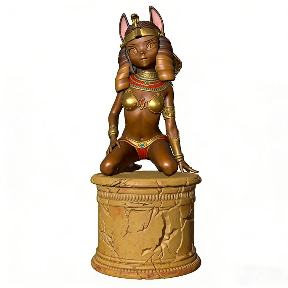 Miniatura de gato en resina para colección – Sin pintar - imagen 5