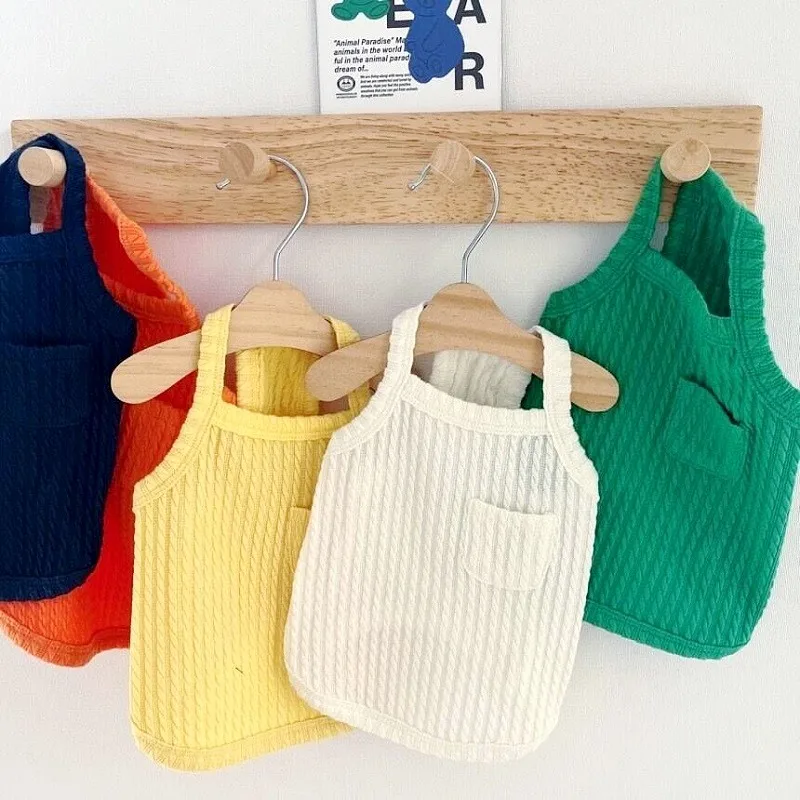 Chaleco fino de verano para perro, ropa para perros pequeños transpirable, Chihuahua, Bulldog Francés, ropa para cachorros, accesorios para perros y gatos