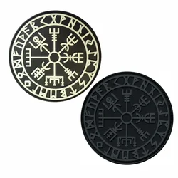 Parche adhesivo vikingo para collar de perro – Insignia táctica decorativa