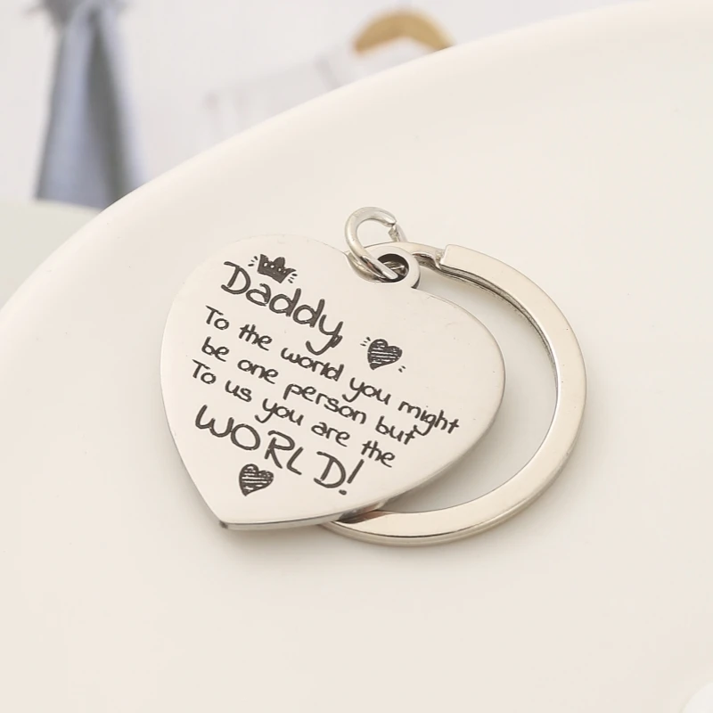 1 ud. Papá, eres mi mundo. Regalos para papá, regalos diarios, regalos de cumpleaños, regalos para el Día del Padre, regalos de Acción de Gracias - imagen 2