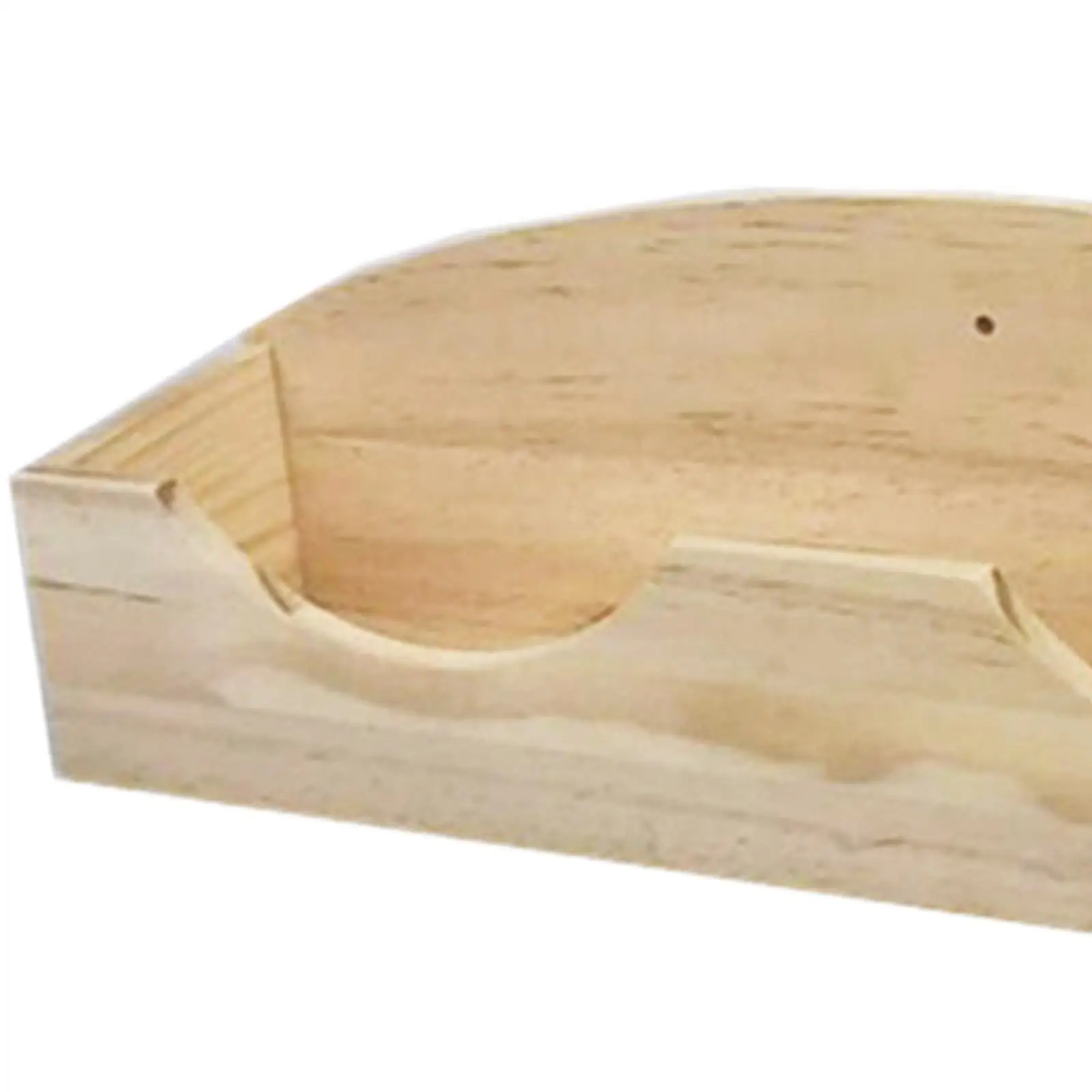 Premium Wooden Hay Feeder for Small Animals - and Functional Cage Accessory