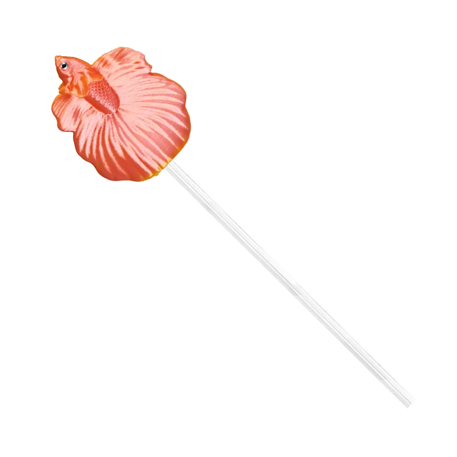 Betta Fish Training Wand, Interactive ,Aquarium Decoration,Tail Training Stick, Aquariums Wand, - imagen 3