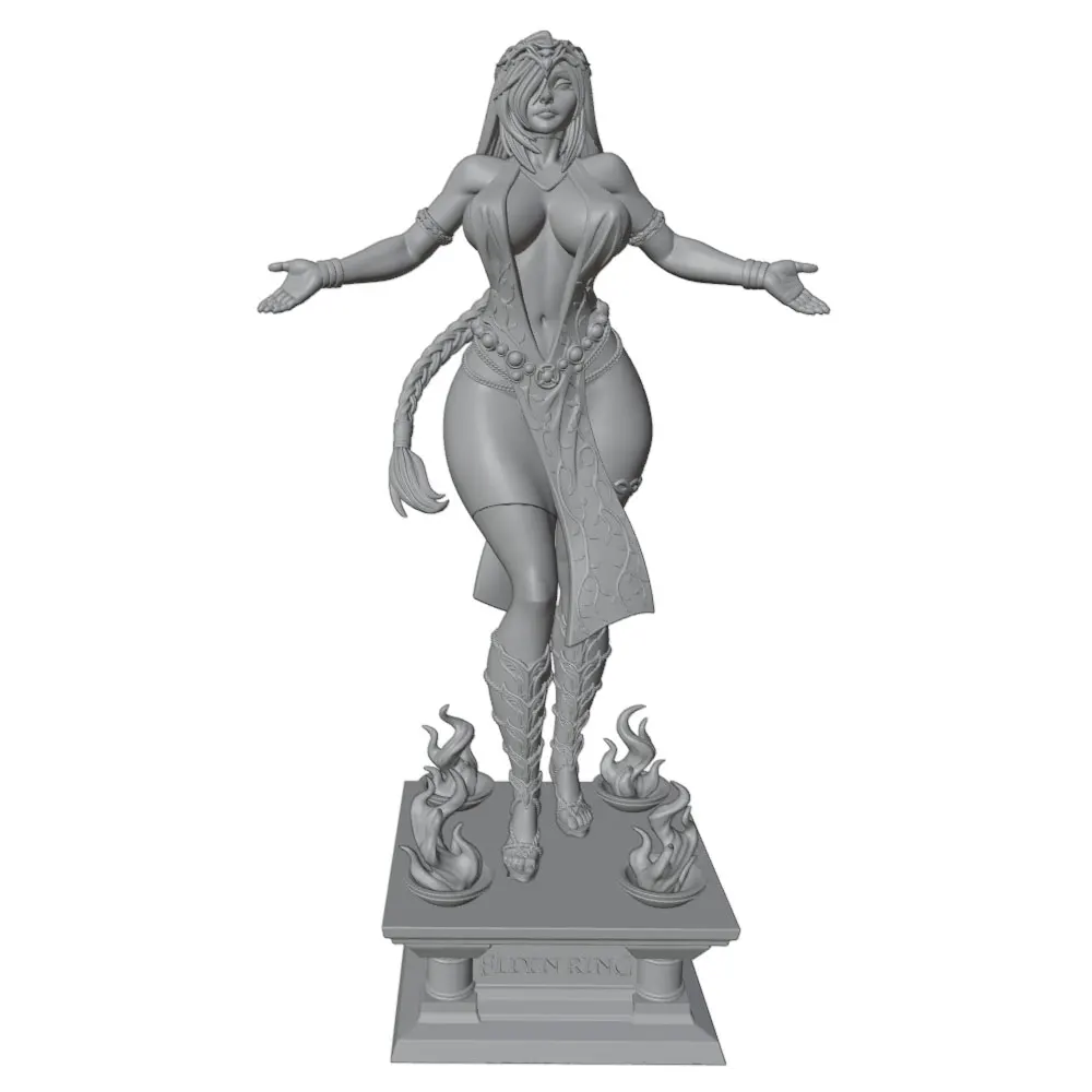 Kit figura resina gato o perro para coleccionar sin montar pintar - imagen 2