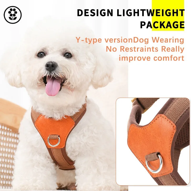 Arnés de chaleco reflectante para perro, transpirable y ajustable - imagen 2