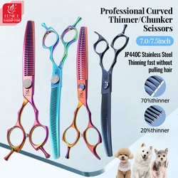 Tijeras de peluquería canina para perros Fenice JP440C 7/7.25 pulgadas