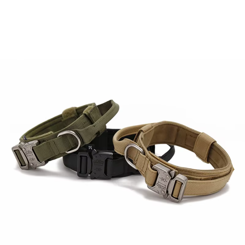 Conjunto de correa y collar de nailon para perro grande - imagen 4