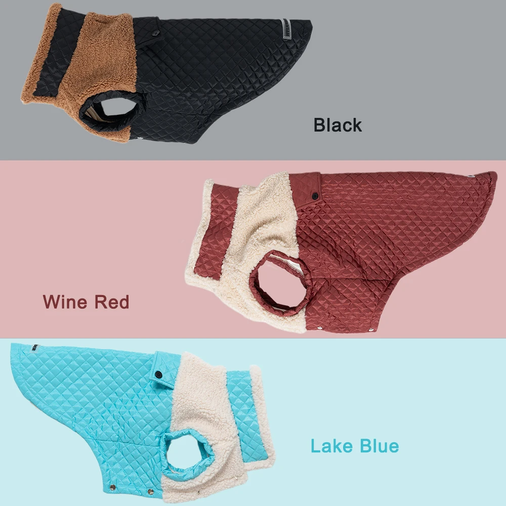 Abrigos para mascotas para perros, ropa acolchada de invierno para cachorros, chaqueta para mascotas al aire libre, ropa para perros pequeños y grandes para medianos - imagen 4