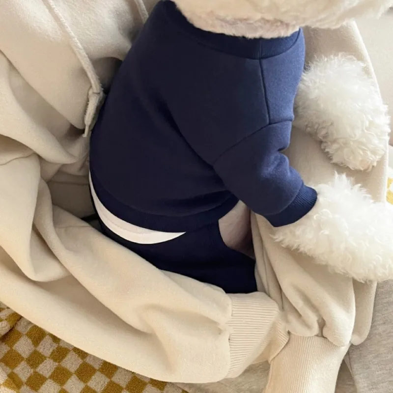 Abrigo mono para cachorros, sudadera de ocio para perros, chaquetas para mascotas, Chihuahua, Bichon, disfraz de Bulldog Francés, sudaderas con capucha para gatos