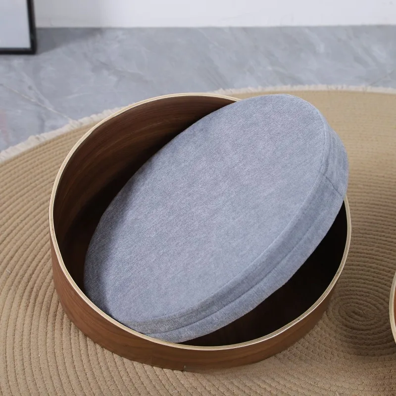 Cama moderna de madera para gatos, cama para gatos para interiores para todas las estaciones, decoración elegante para el hogar, camas para gatos, cojín desmontable, nido Circular para dormir para mascotas - imagen 4