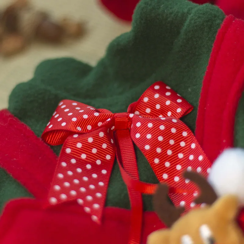 Ropa de vacaciones de Navidad para mascotas, abrigo divertido para perros, Sudadera con capucha esponjosa de invierno, abrigo para gatos, ropa de diseño para mascotas - imagen 3