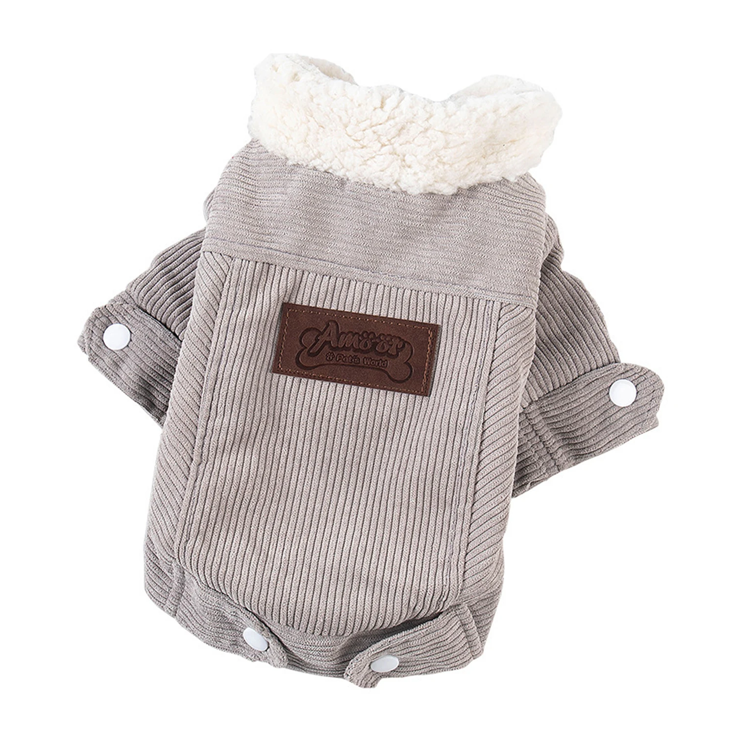 Ropa para perros Otoño Invierno, abrigo para cachorros, chaqueta para perros pequeños y medianos, ropa gruesa y cálida para Chihuahua y Yorkies, ropa para mascotas - imagen 3