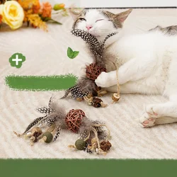 Juguete de madera Sky Liao para gatos, palo para masticar, Hi Playing con suministros para mascotas