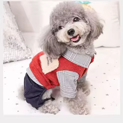 Jersey de invierno para Pomerania y perros pequeños – Cálido y holgado