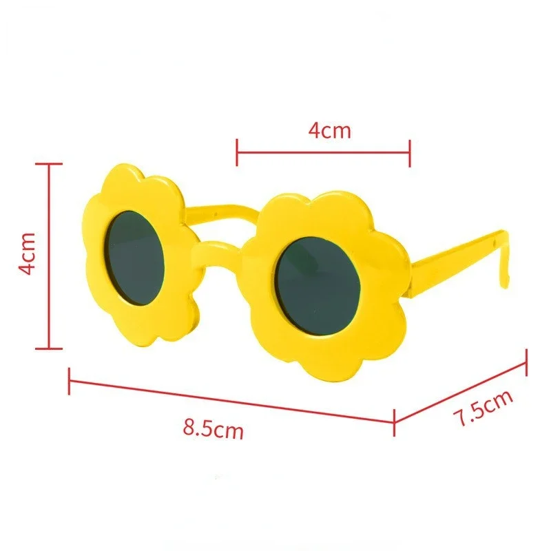 Gafas de sol con forma de corazón para mascotas, accesorios para fotos de mascotas, accesorios para la cabeza, juguete divertido, personalidad encantadora, creativa, Linda - imagen 4