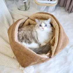 Cama termica para gato y perro pequeno – Confort invierno