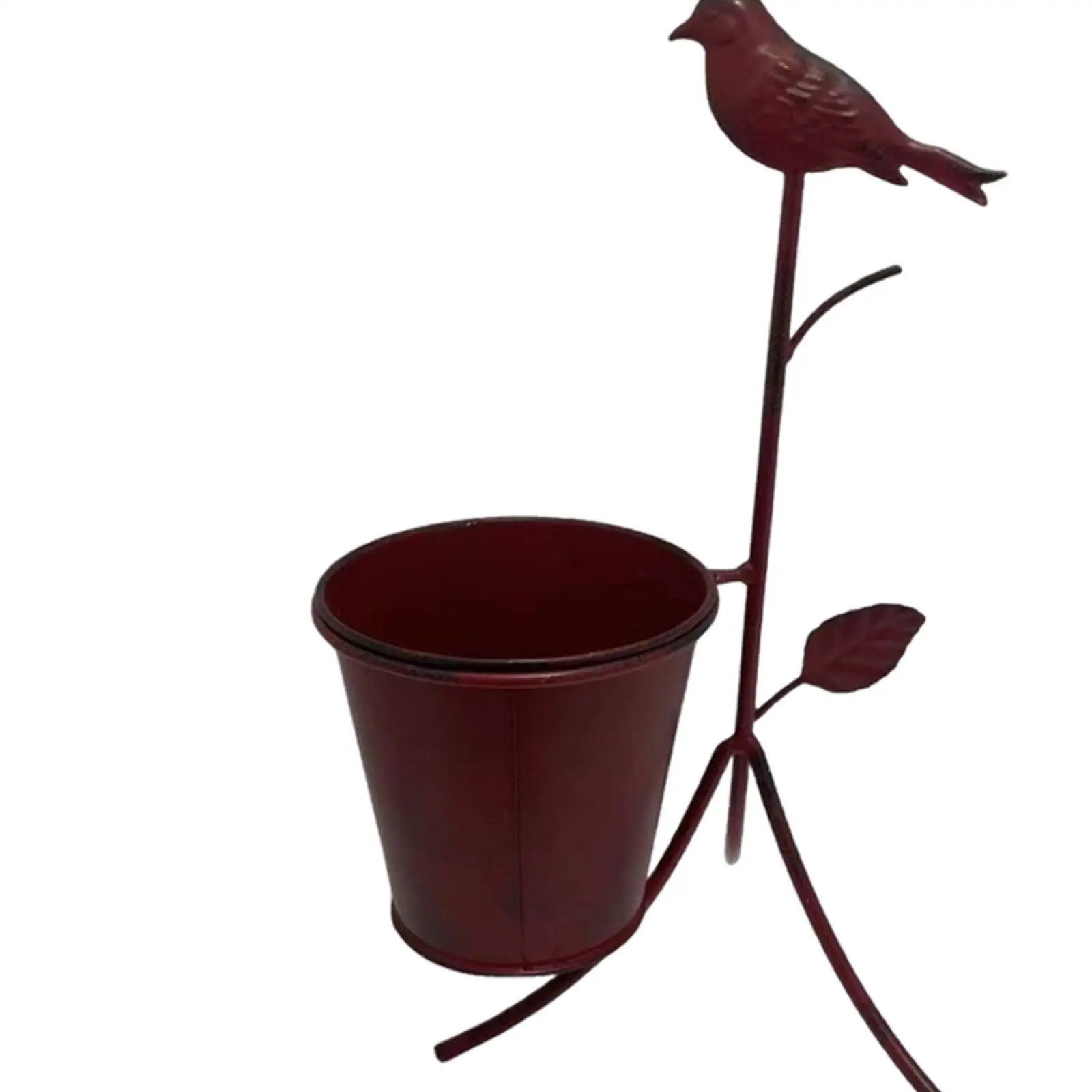 Metal Planter Stand,Creative,Sturdy,Ornament,Rustic,Outdoor Flower Pot Holder Decorative for Garden Porch Lawn Deck Decor Metal Planter Stand,Creative,Sturdy,Ornament,Rustic,Outdoor Flower Pot Holder Decorative for Garden Porch Lawn Deck Decor