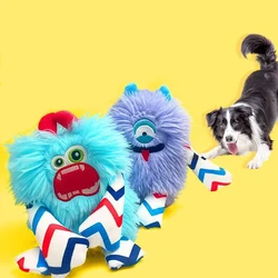 Juguete monstruo de ojos grandes con voz para perros–Anti destrucción