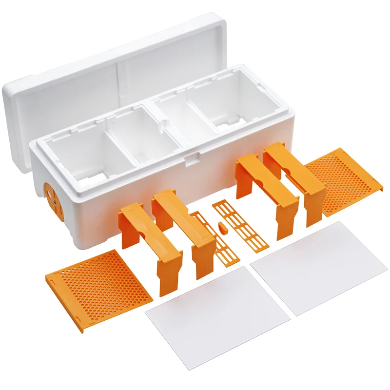 Juego herramientas apicultura – Caja cría multifuncional abejas - imagen 3