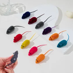 Ratón sonoro interactivo para gatos – Juguete para morder y jugar