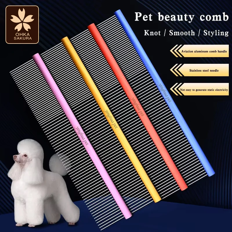 Cepillo quitapelusas para perros y gatos – Peine antipelusas con apertura de nudos - imagen 5