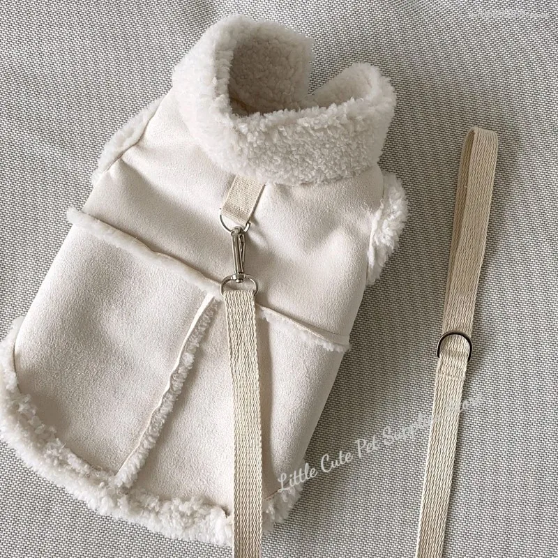 Chalecos clásicos sólidos para perros, ropa cálida de lana para invierno, chaquetas para perros pequeños y medianos, ropa para cachorros, Yorkshire Terrier Perro - imagen 5