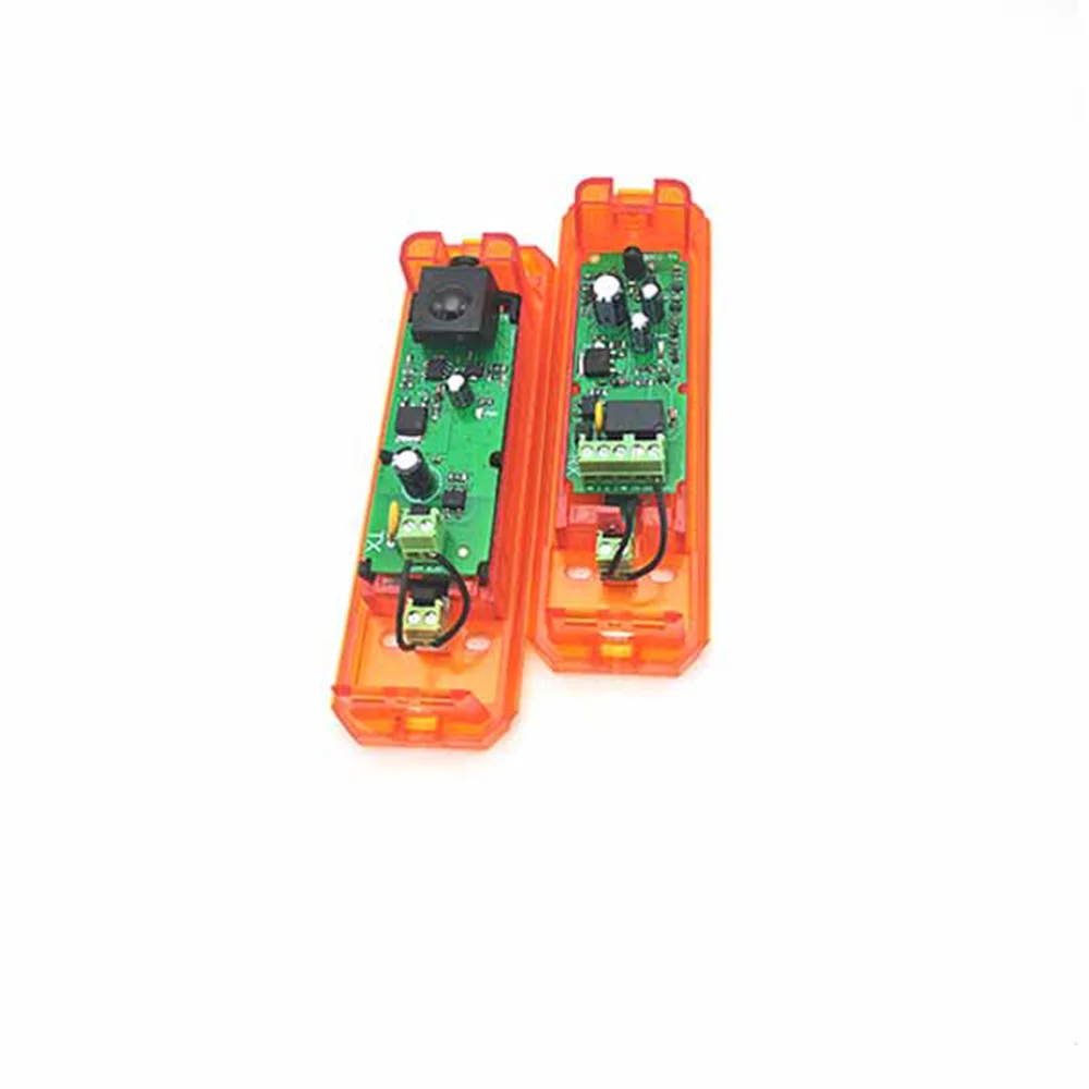 Sensor infrarrojo de seguridad para puerta de garaje 12-24V – Fotocélula réflex - imagen 4