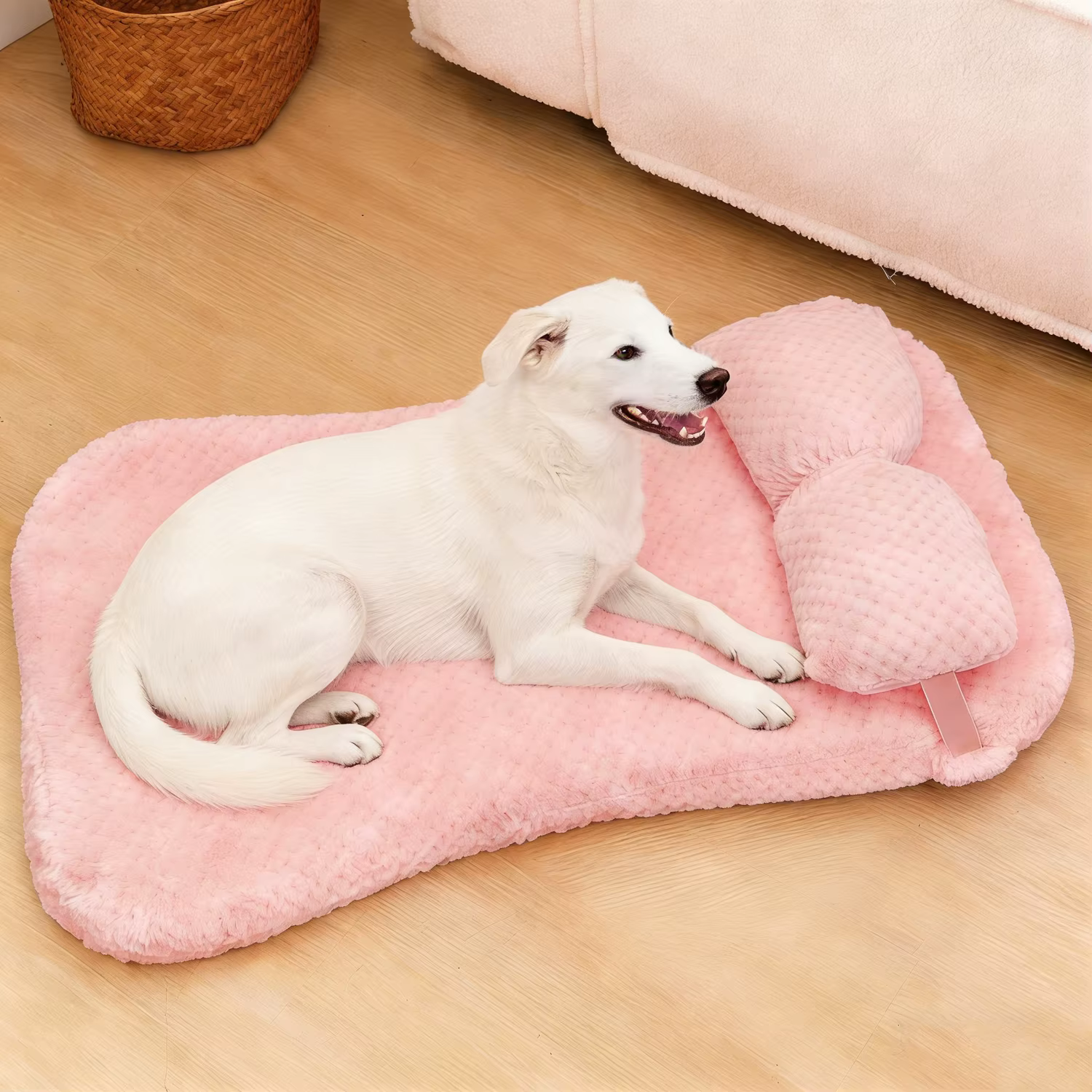 Cama estilo sofá con almohada