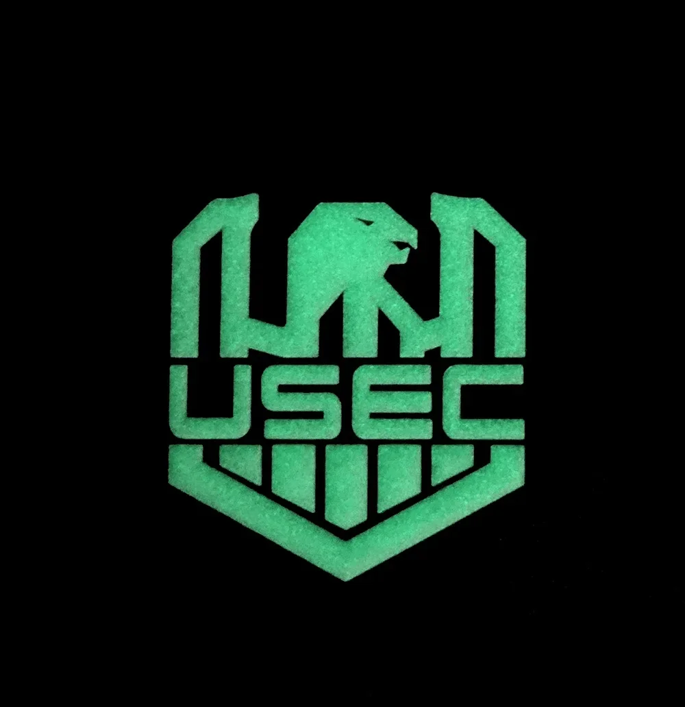 Parche de PVC de oso USEC, brazalete para ventilador de juego, insignia, pegatina, aplique, adorno, parches de goma tácticos militares decorativos - imagen 4