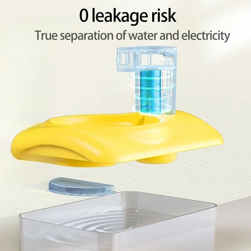 Dispensador de fuente de agua para gatos, agua móvil, desenchufado, alimentador de agua automático, bebedero para perros y mascotas, alimentador para mascotas, fuente para gatos - imagen 3